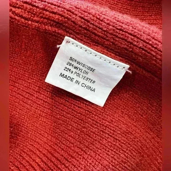 ✨ZESICA Mock TURTLENECK BATWING SLEEVE RIBBED KNIT  Batwing SWEATER Medium - Picture 3 of 9